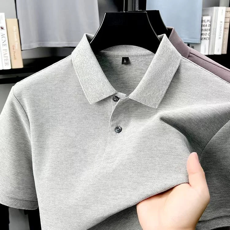 Polo en coton décontracté