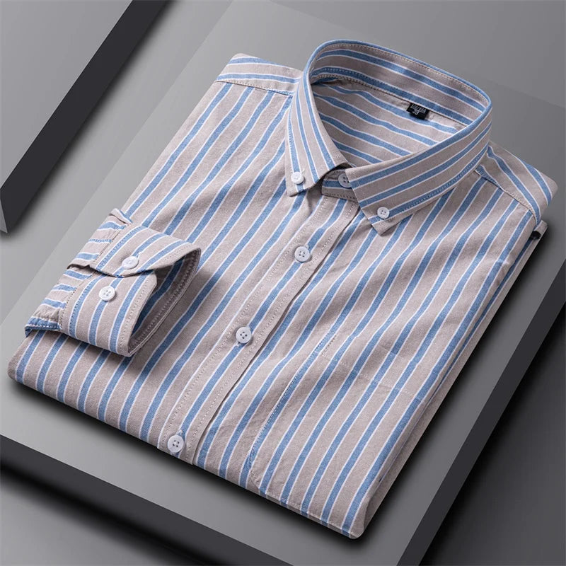 Chemise Oxford chic pour hommes