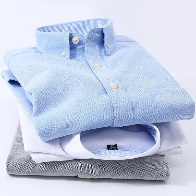 Chemise à manches longues en coton