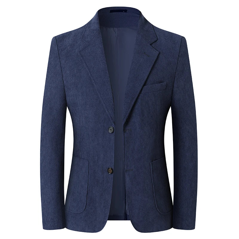 Blazer élégant en velours côtelé