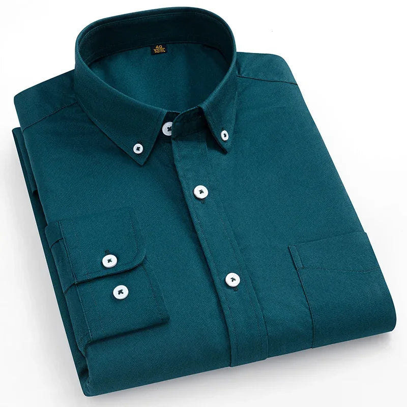 Chemise en coton Oxford