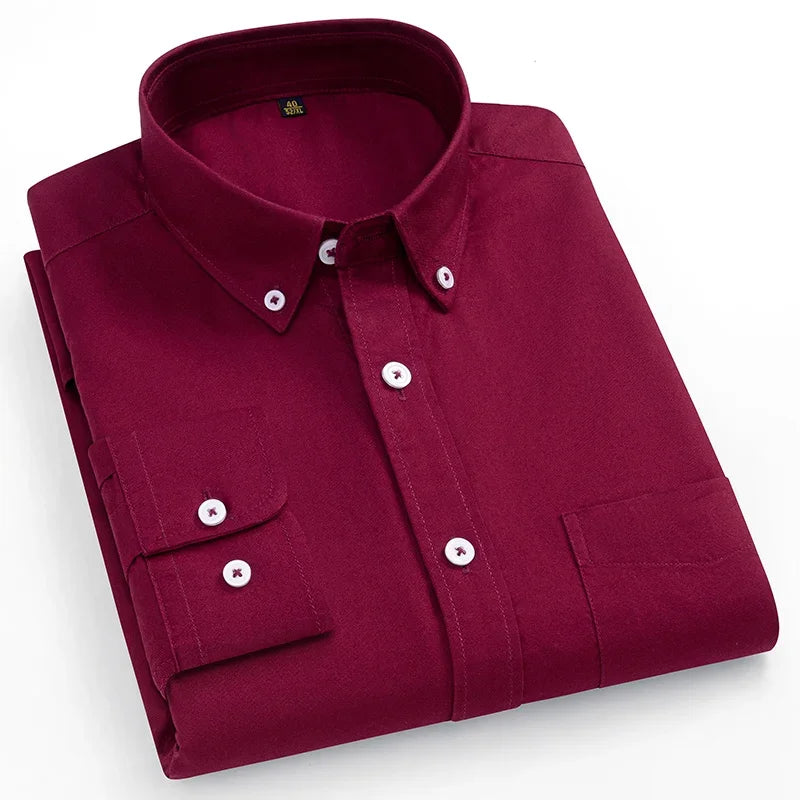 Chemise en coton Oxford