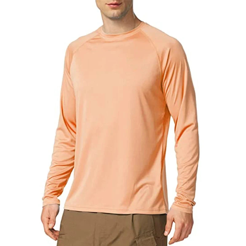Chemise à manches longues avec protection solaire UV