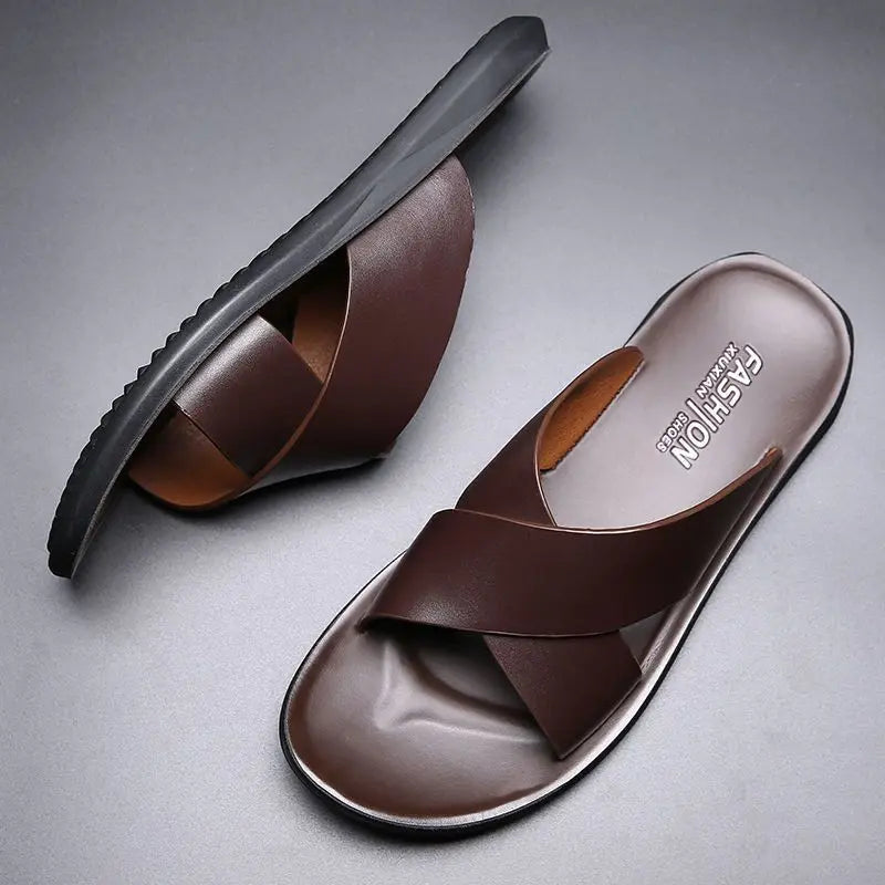 Sandales en cuir élégantes