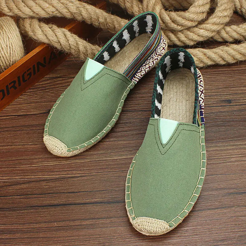 Espadrilles décontractées en toile