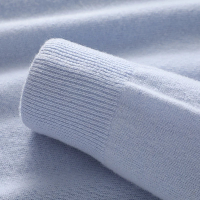 Pull en cachemire à col mi-haut