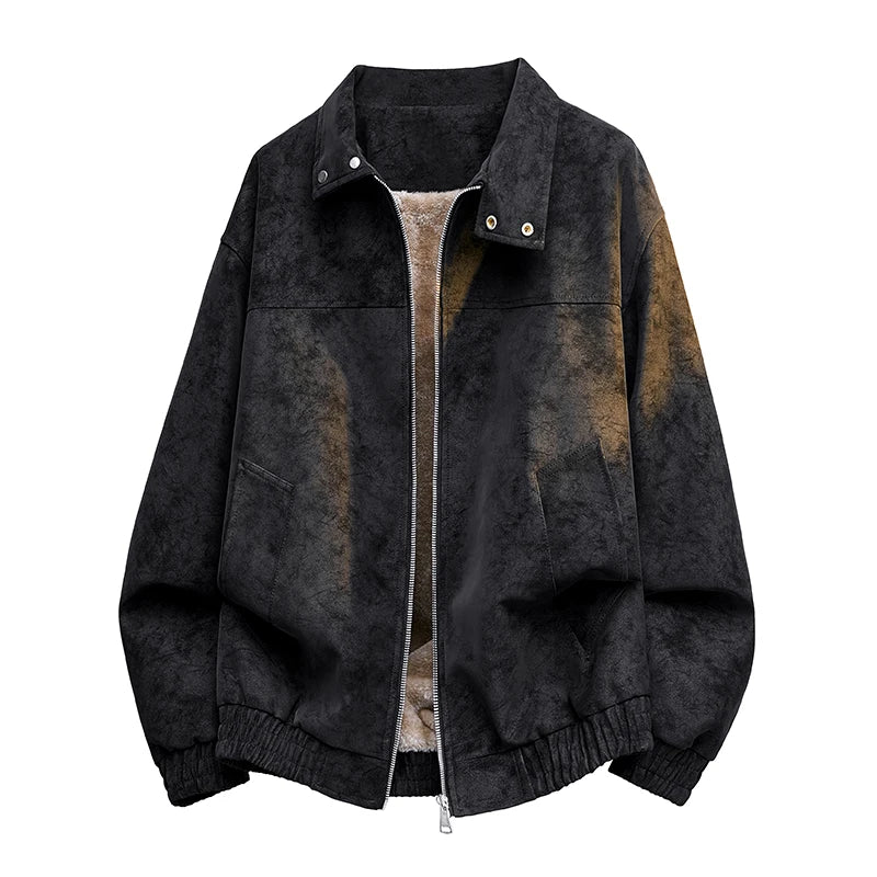 Veste rétro doublée polaire