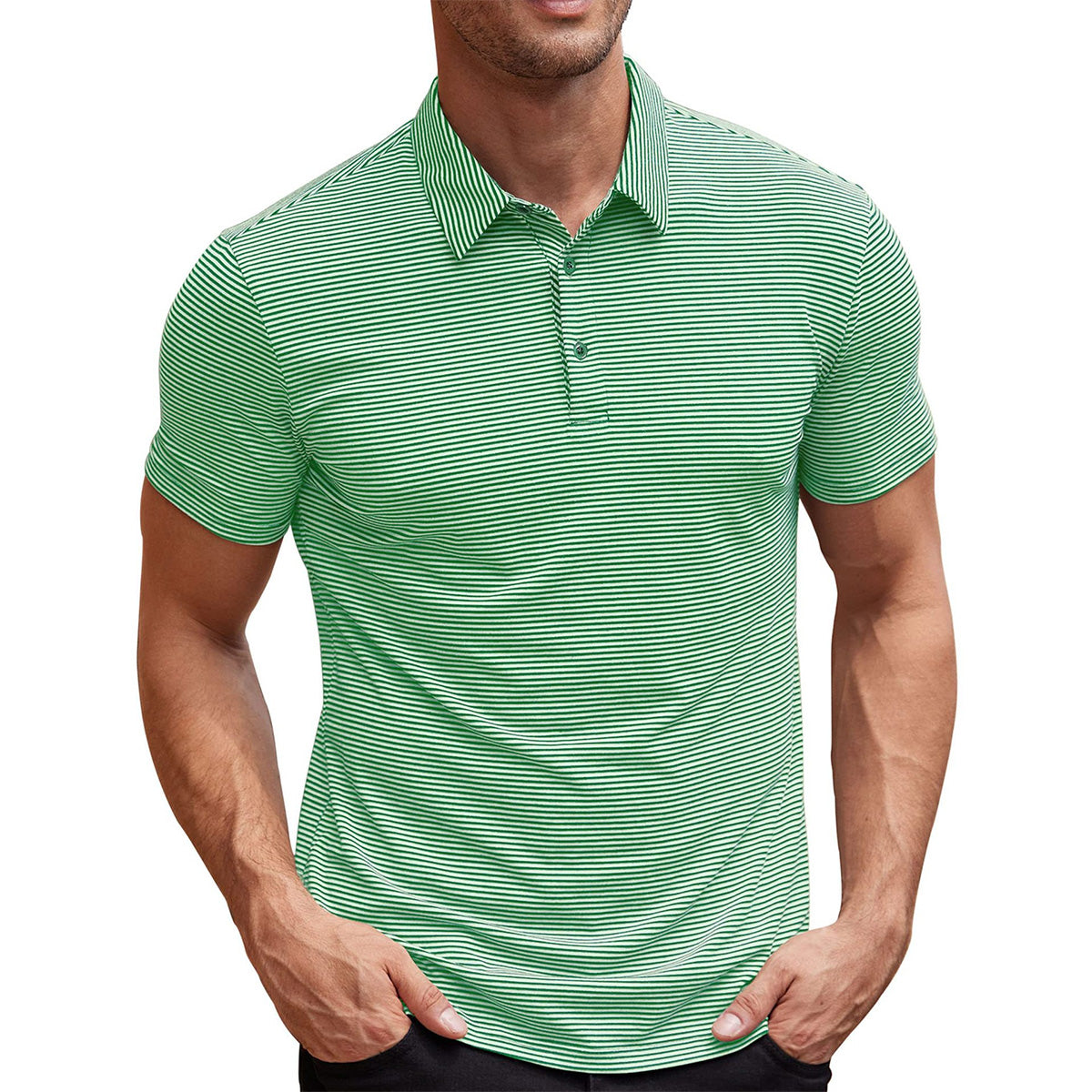 Polo rayé