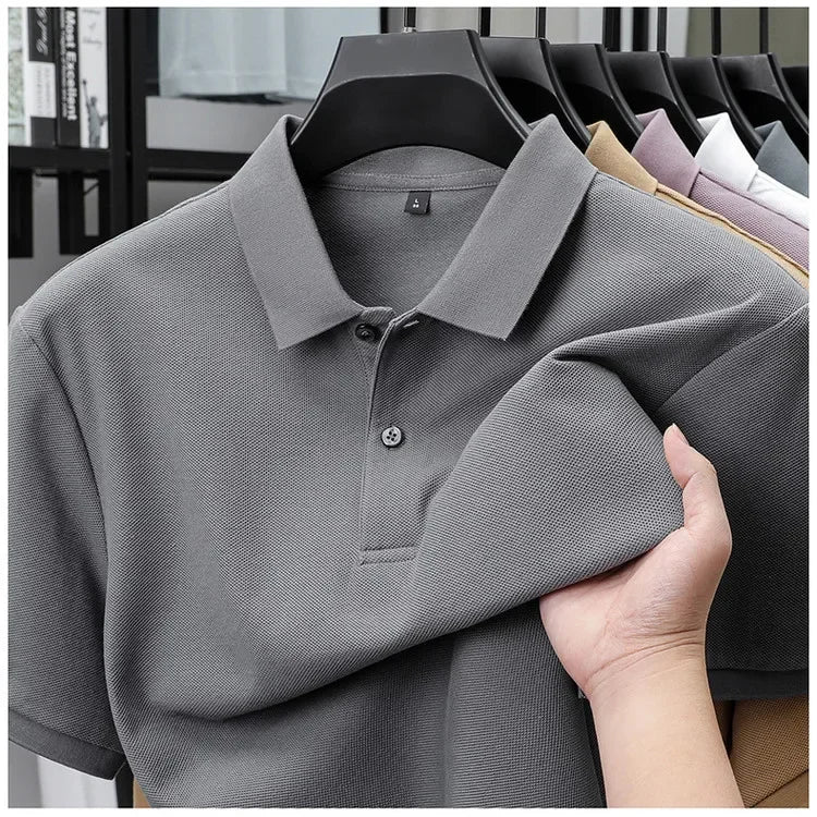 Polo en coton décontracté