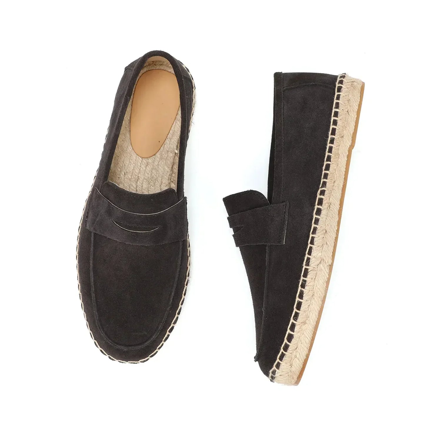Espadrilles élégantes en daim