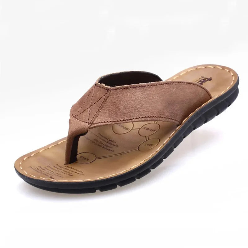 Sandales en cuir pour hommes