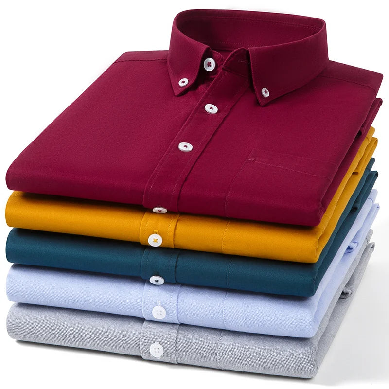 Chemise en coton Oxford