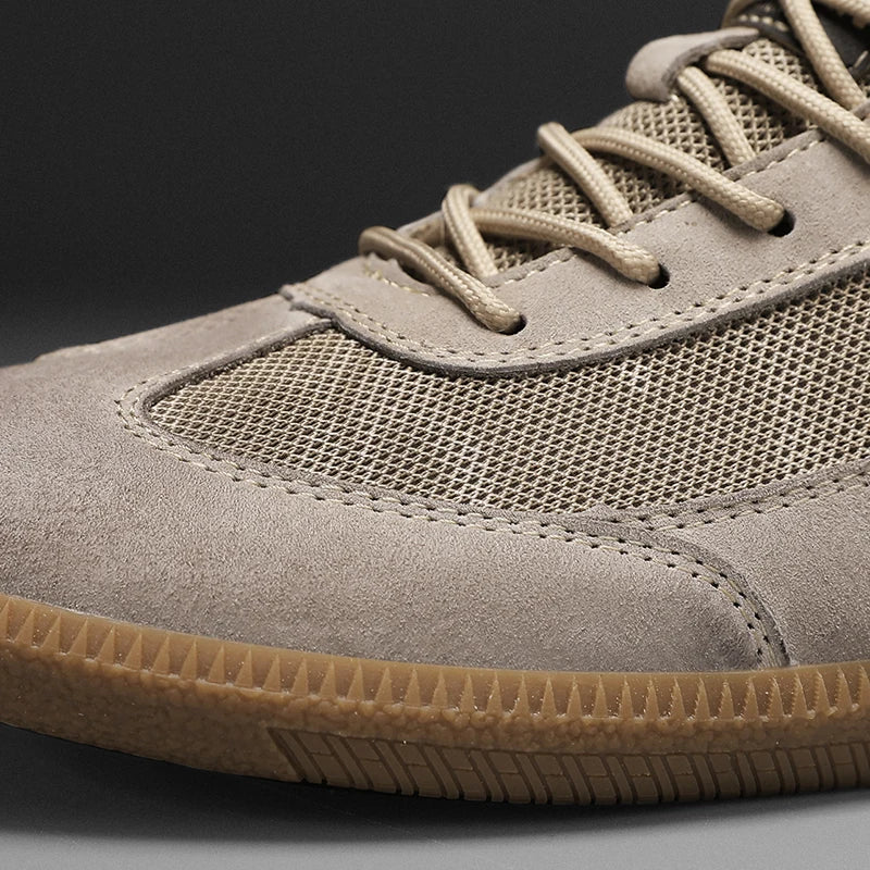 Baskets décontractées en cuir