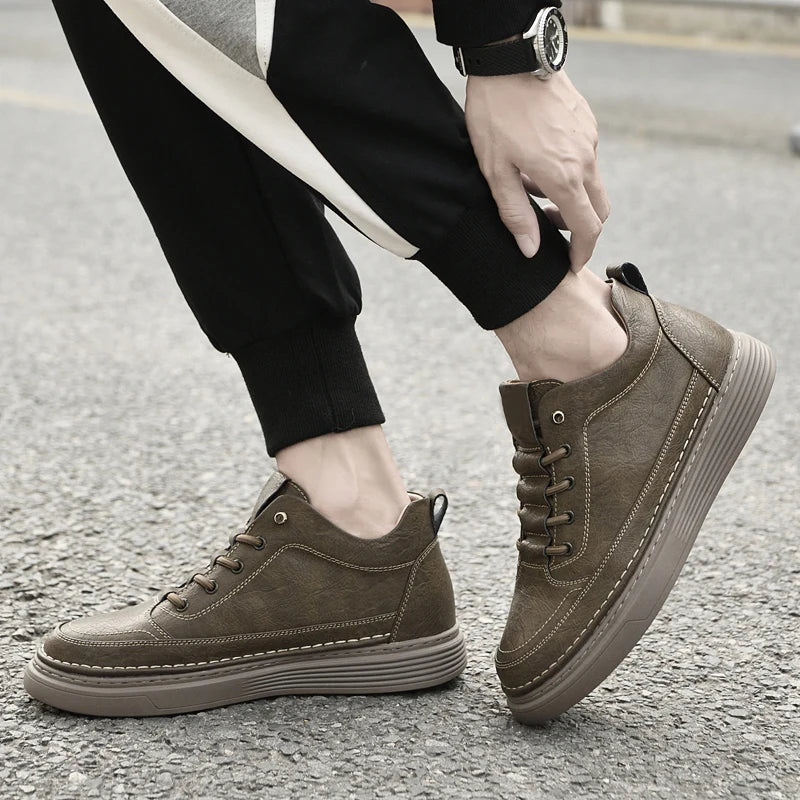 Chaussures Oxford élégantes en cuir haut de gamme