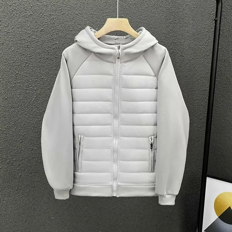 Veste élégante en coton matelassé