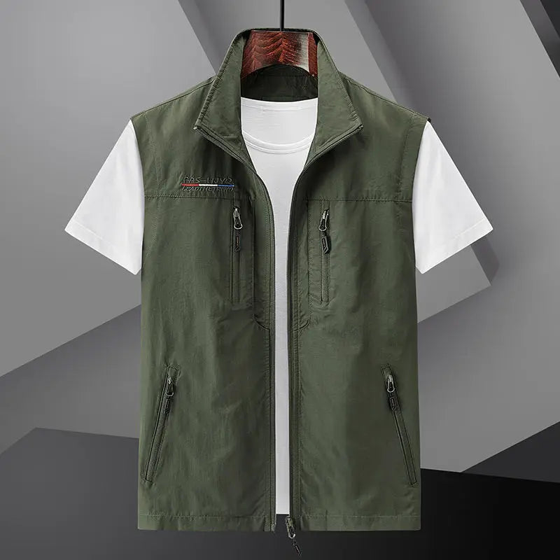 Cardigan imperméable multipoches