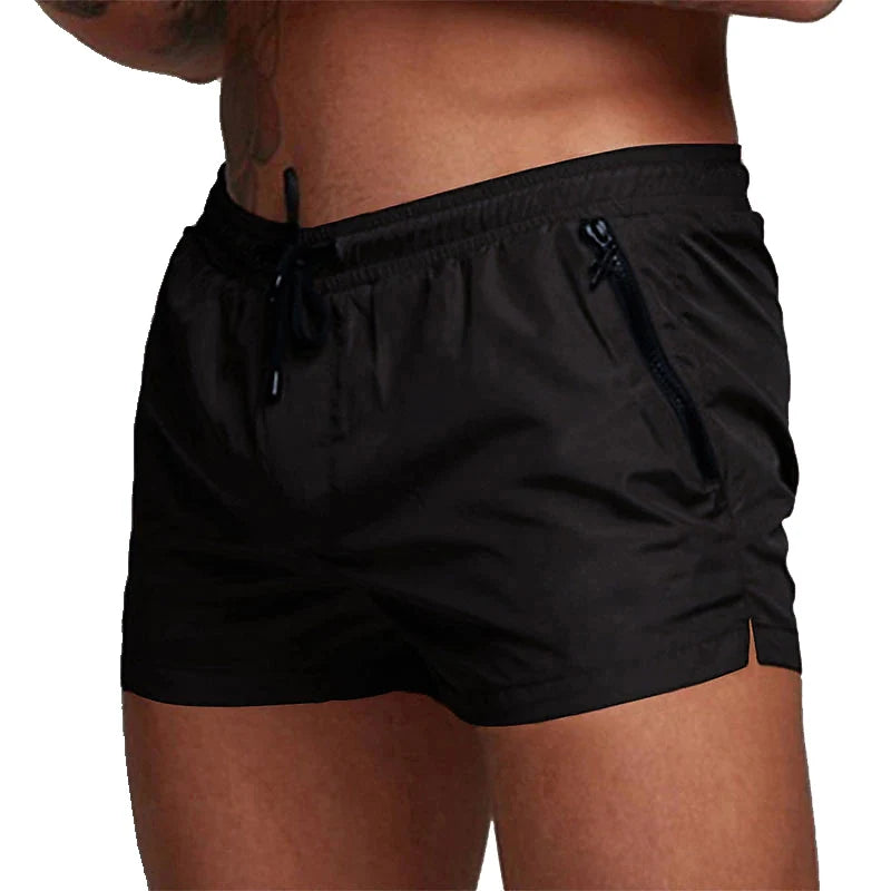 Short de bain avec poches zippées