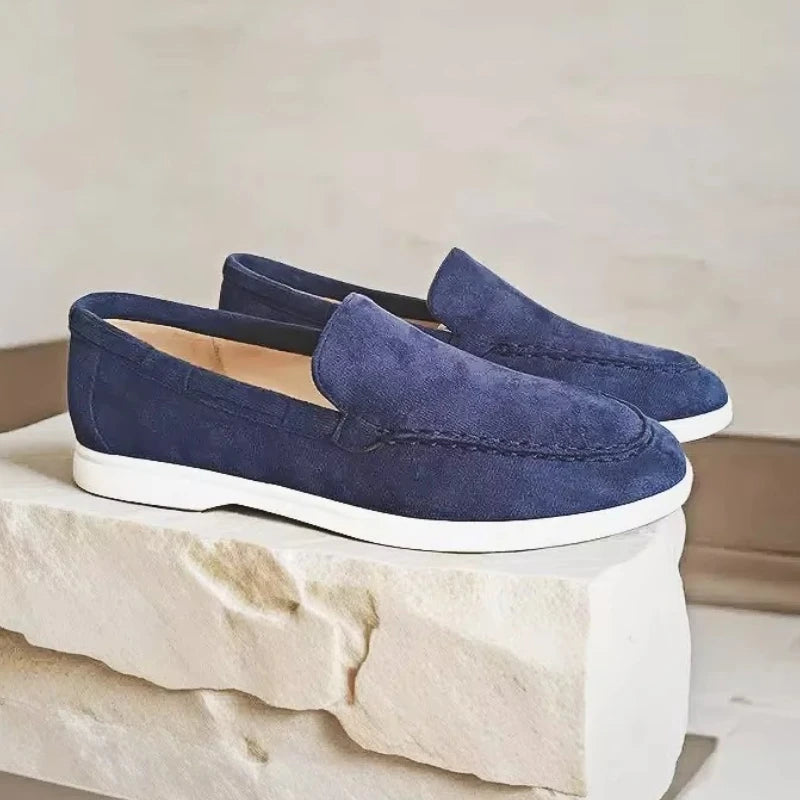 Mocassins en daim de qualité supérieure