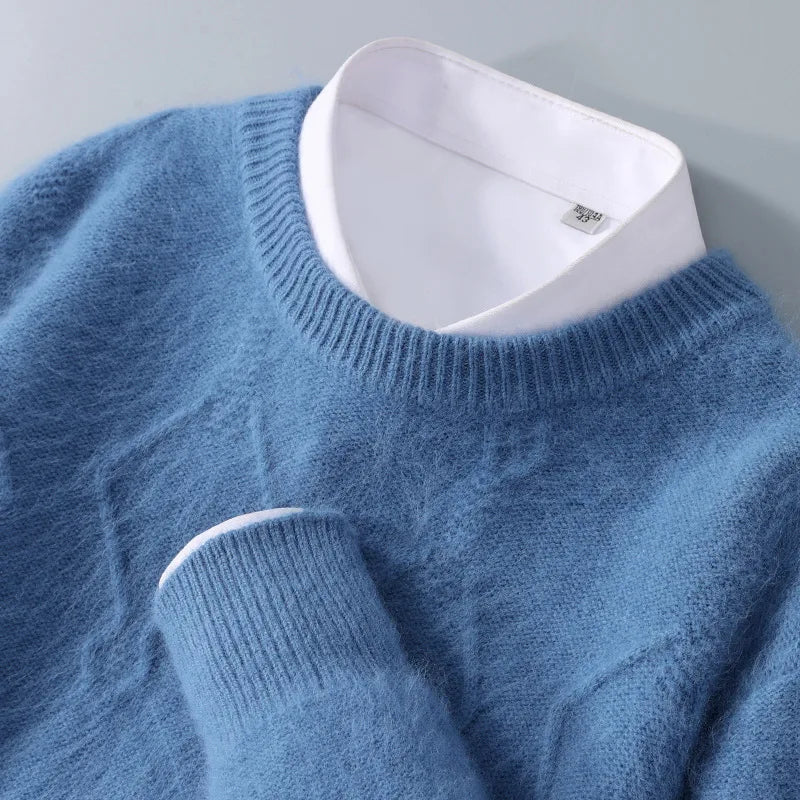 Pull en cachemire à motif de diamants