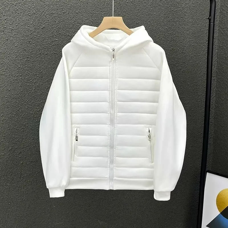 Veste élégante en coton matelassé