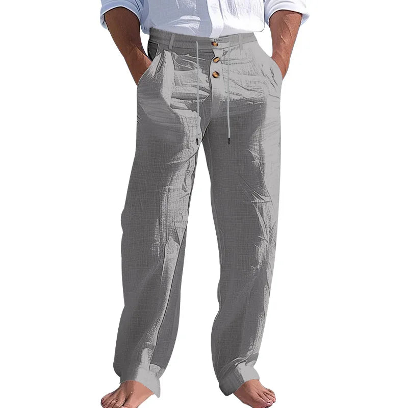 Pantalon d'été en lin