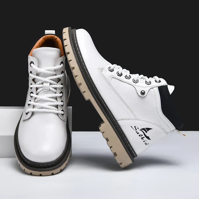 Bottes en cuir élégantes