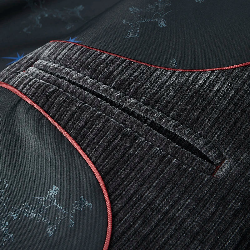 Blazer élégant en velours côtelé