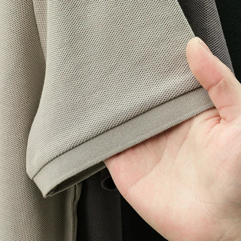 Polo en coton décontracté