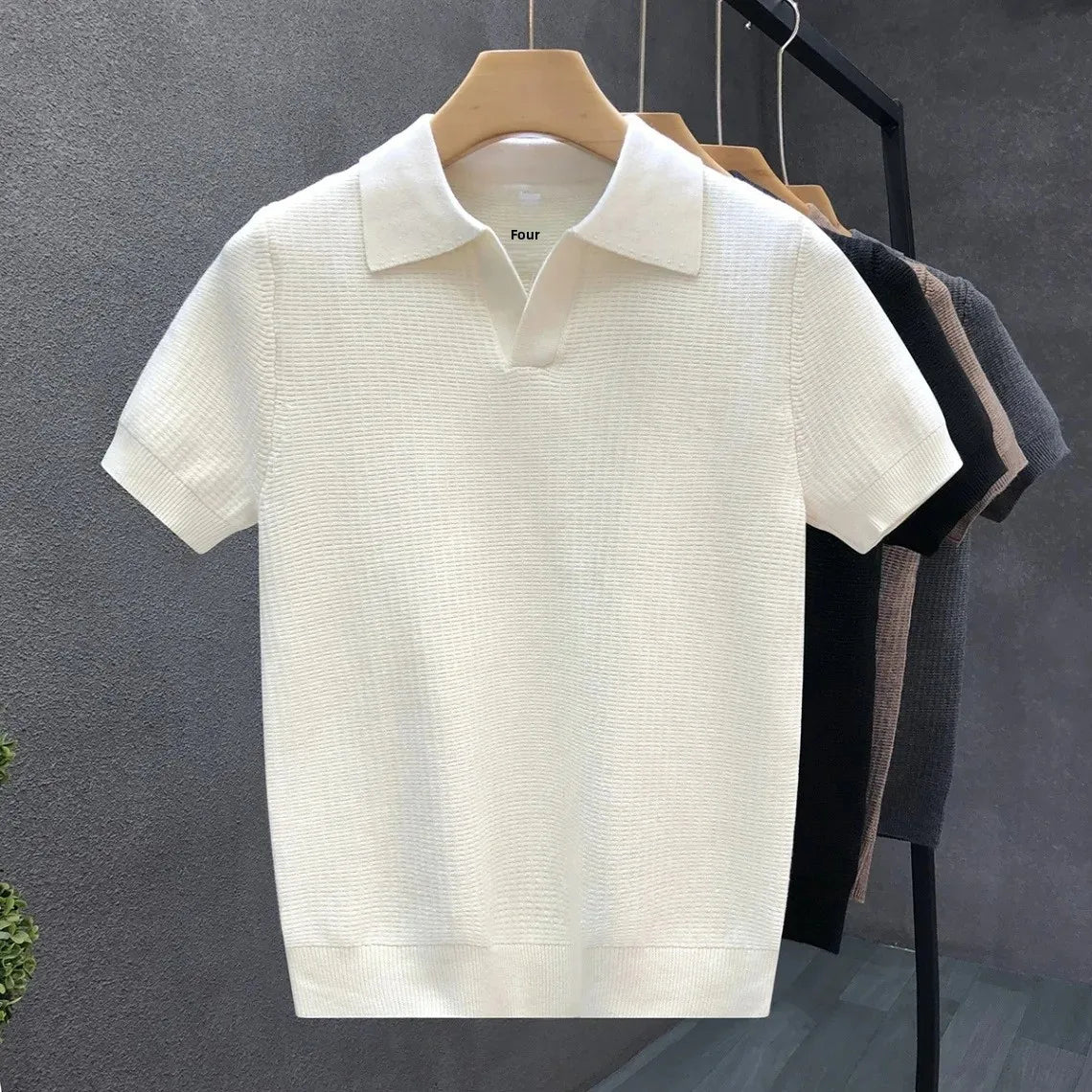 Polo en maille respirante