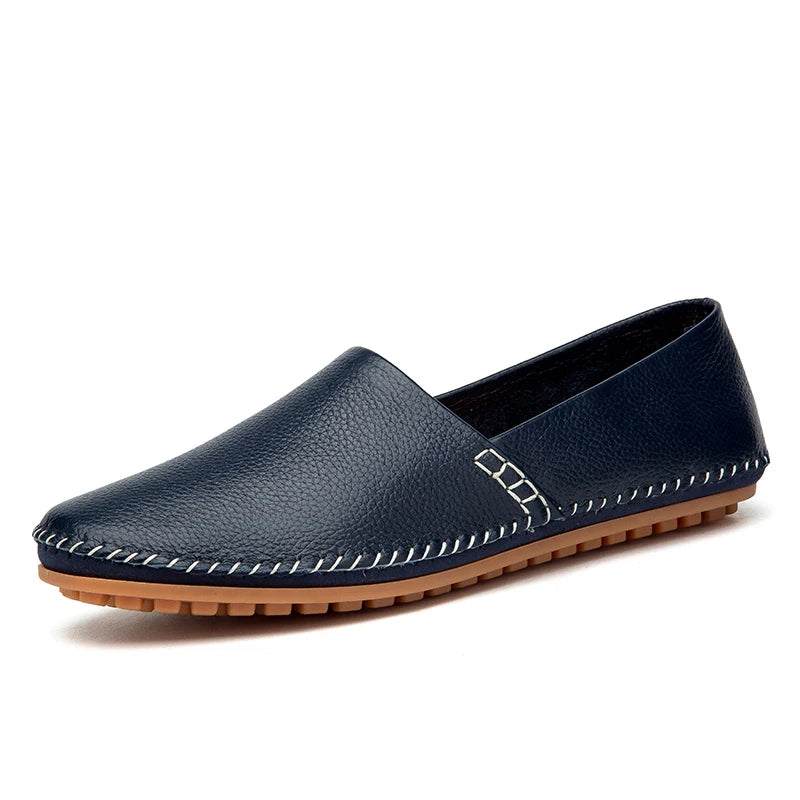 Mocassins en cuir léger