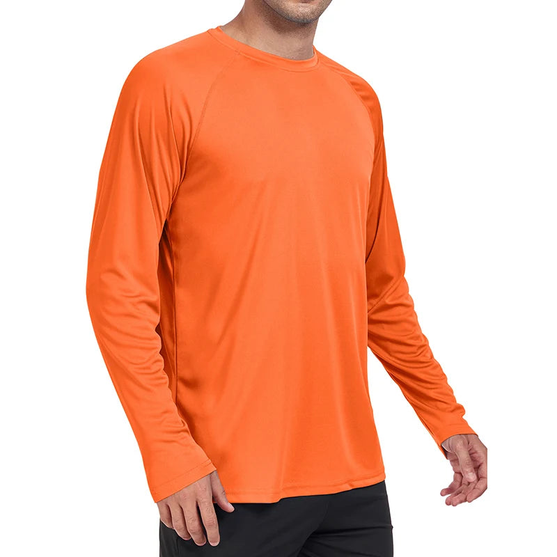Chemise à manches longues avec protection solaire UV