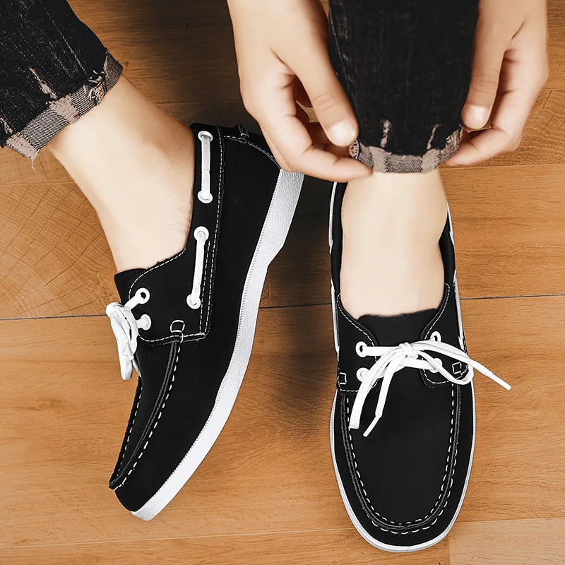 Mocassins d'affaires en cuir