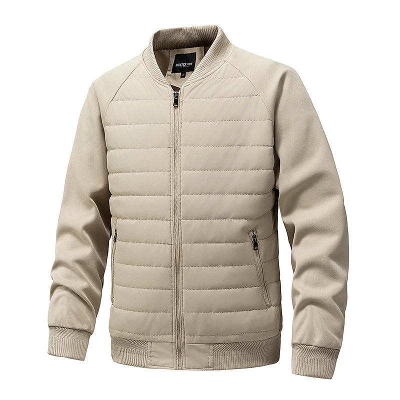 Élégante veste bomber chaude