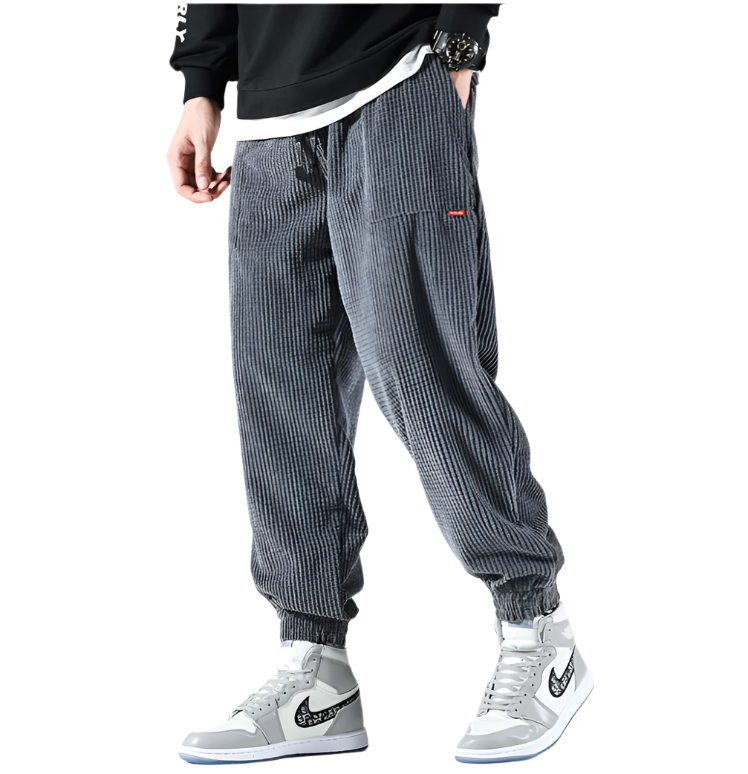 Pantalon en velours côtelé Alloro