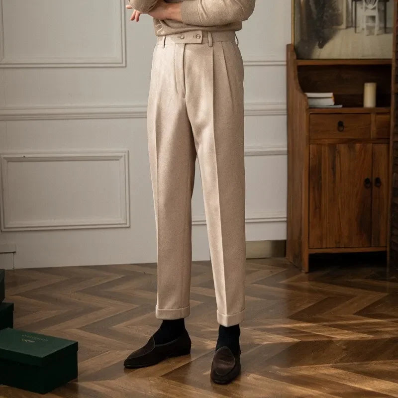 Pantalon chic à taille haute