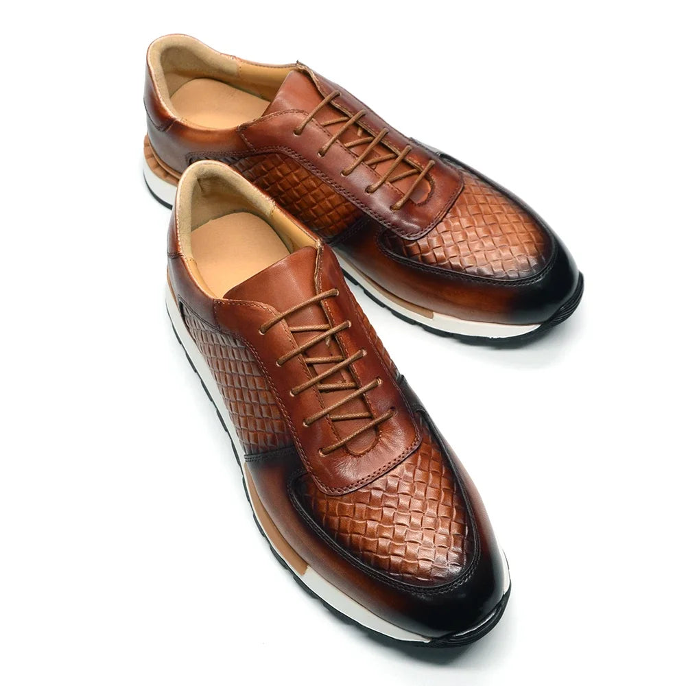 Chaussures en cuir élégantes