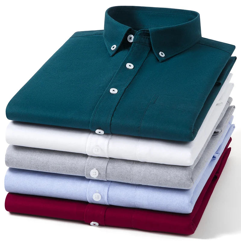 Chemise en coton Oxford