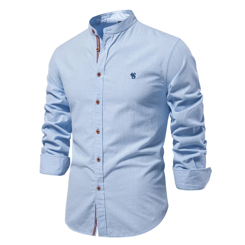 Chemise en lin élégante
