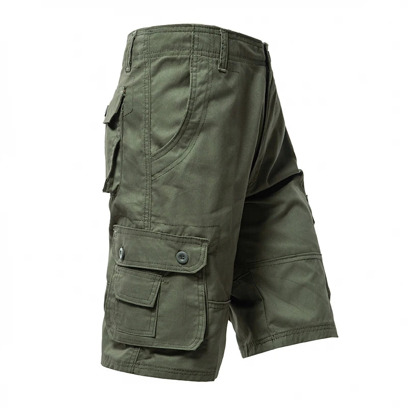 Short cargo décontracté à genoux