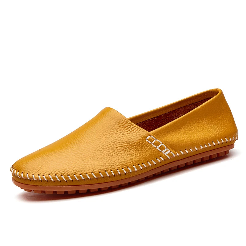 Mocassins en cuir léger