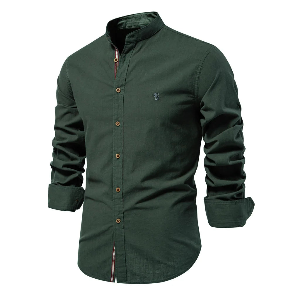 Chemise en lin élégante