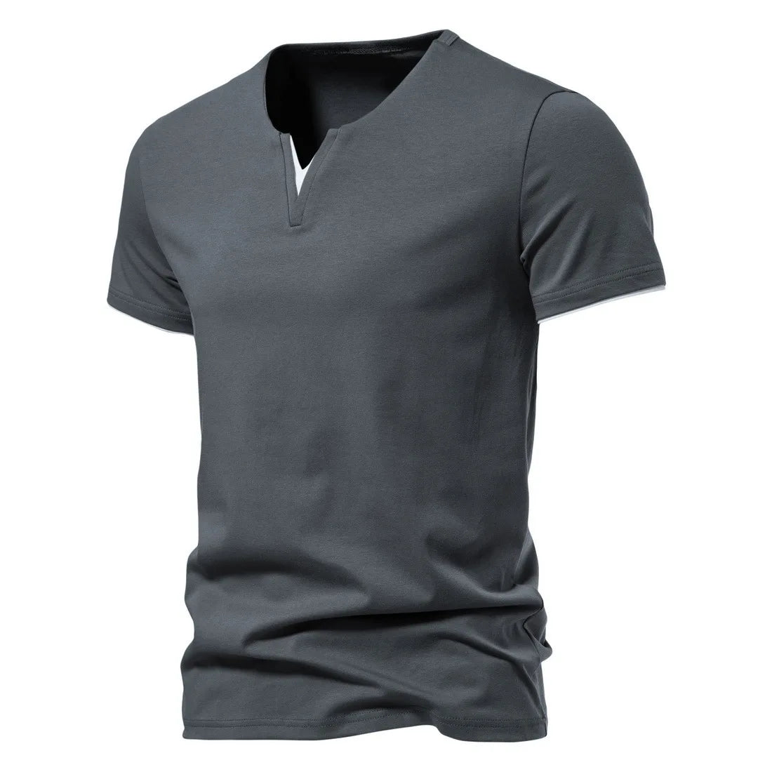 Chemise élégante à col en V