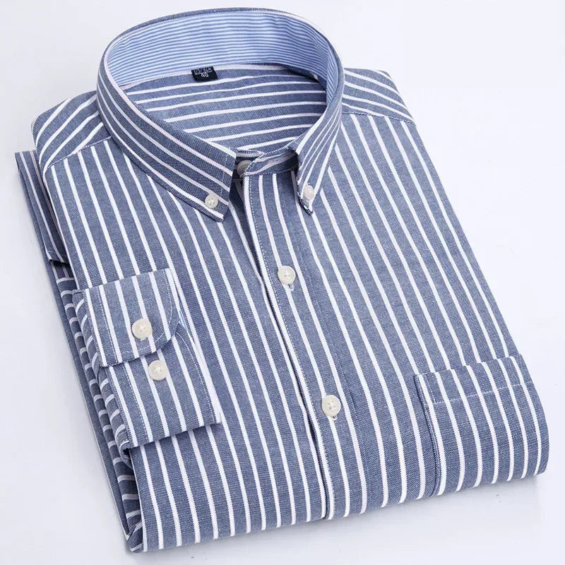 Chemise à manches longues en coton