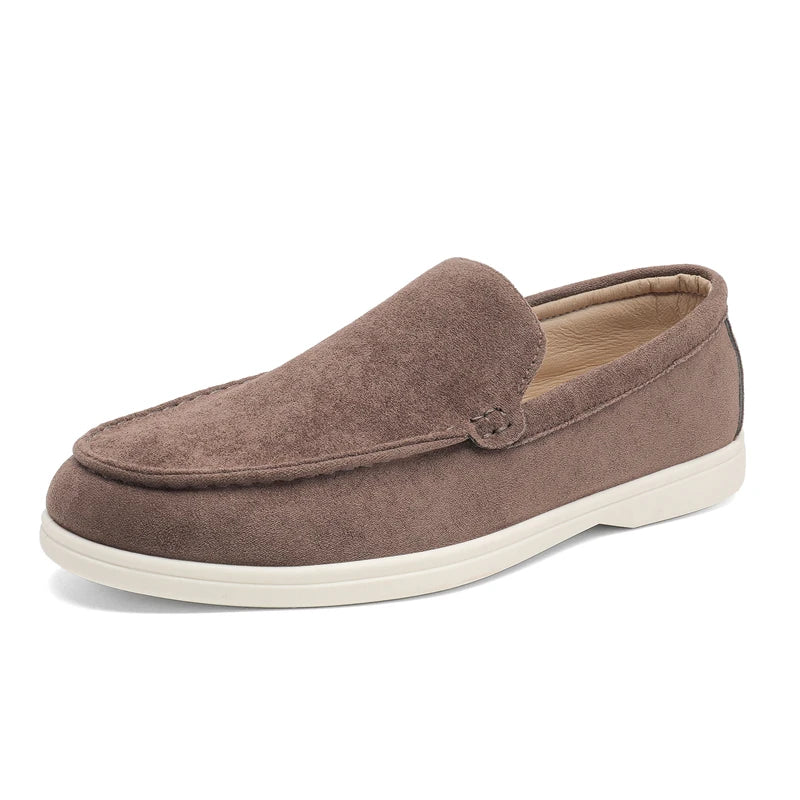 Mocassins décontractés en daim