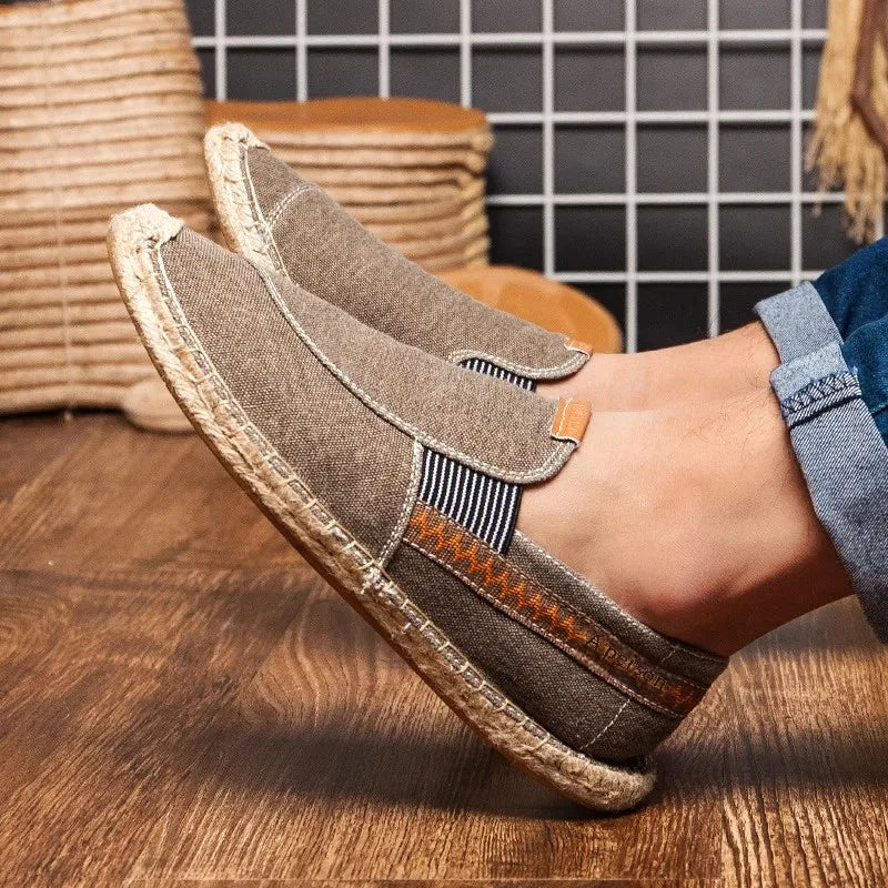 Espadrilles élégantes en lin
