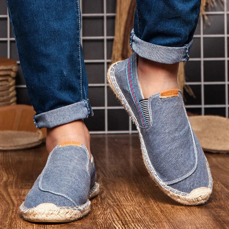 Espadrilles élégantes en lin