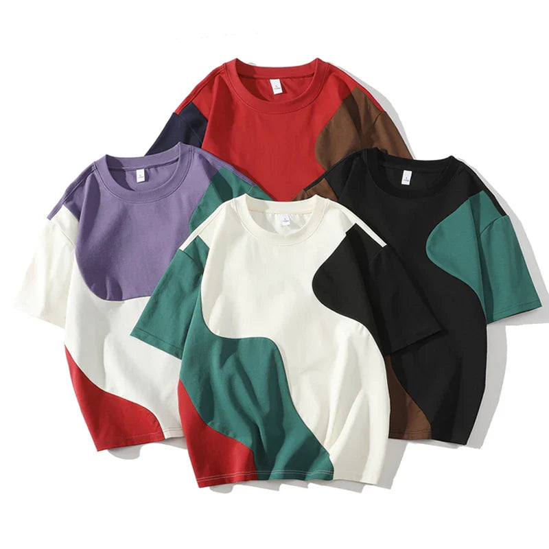 Tee-shirt décontracté à écusson