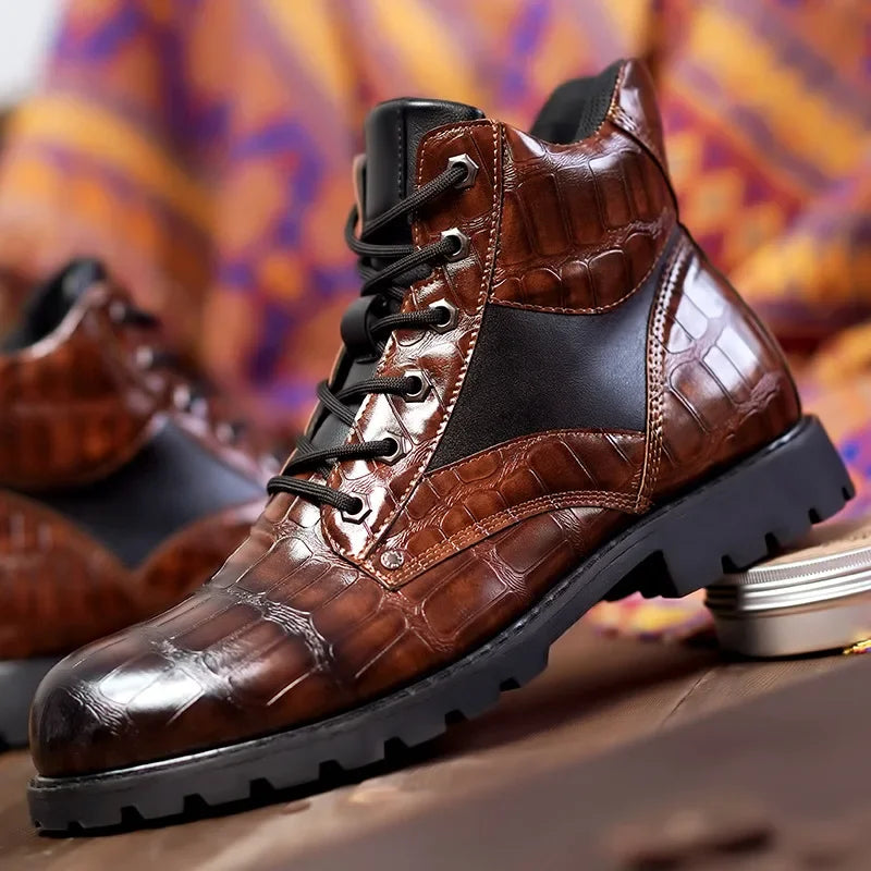 Bottes en cuir Grayson