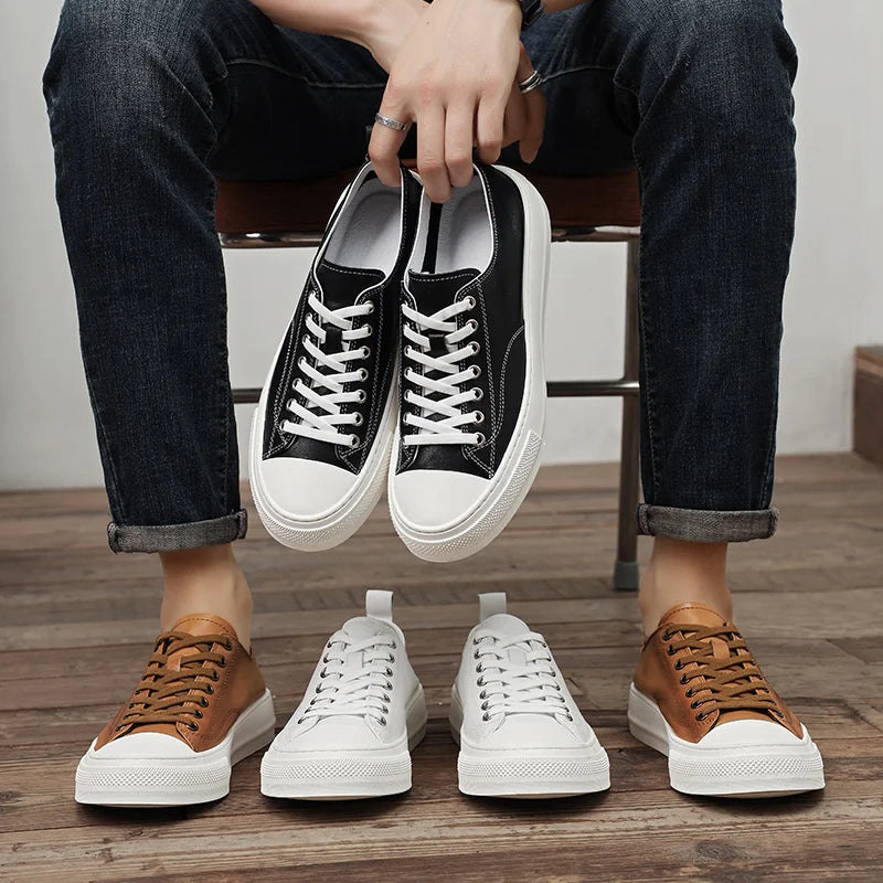 Chaussures en cuir élégantes