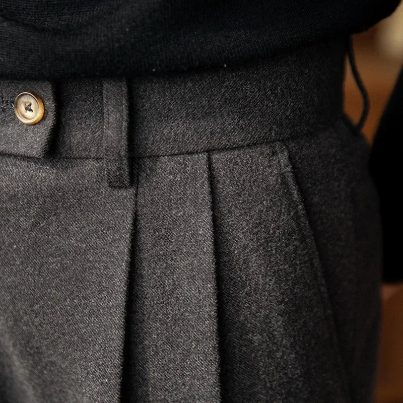 Pantalon chic à taille haute